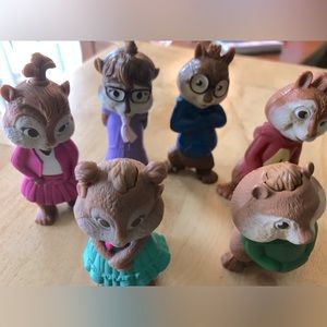 Alvin and the Chipmunks and the Chipettes Figures